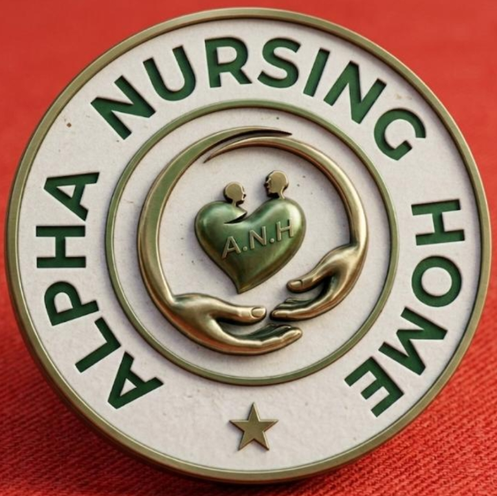 Alpha Nursing Home Logo